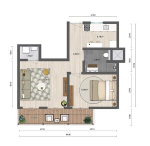 Nieuwbouw huurappartement Pietermaai