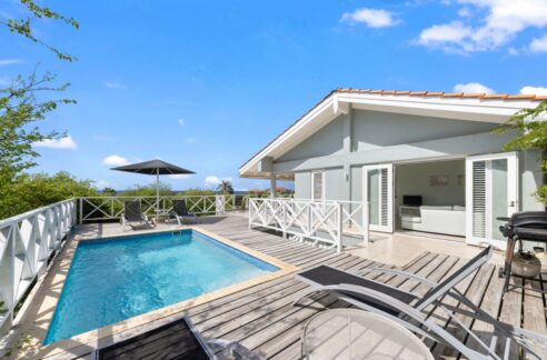 Luxe huurvilla Piscadera Bay Resort met zwembad