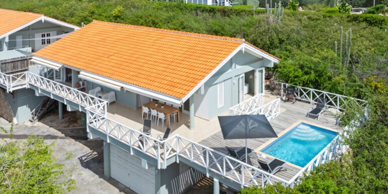 Luxe huurvilla Piscadera Bay Resort met zwembad