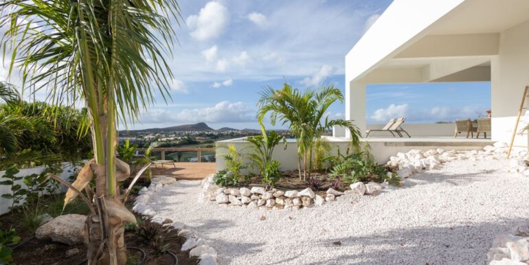 Royale huurvilla Blue Bay met view