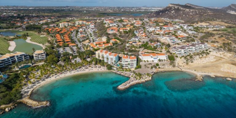 Royale huurvilla Blue Bay met view