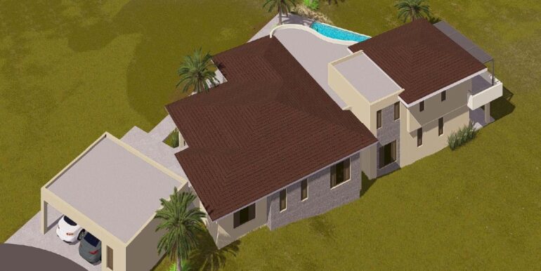 Nieuwe luxe huurvilla Blue Bay met zwembad