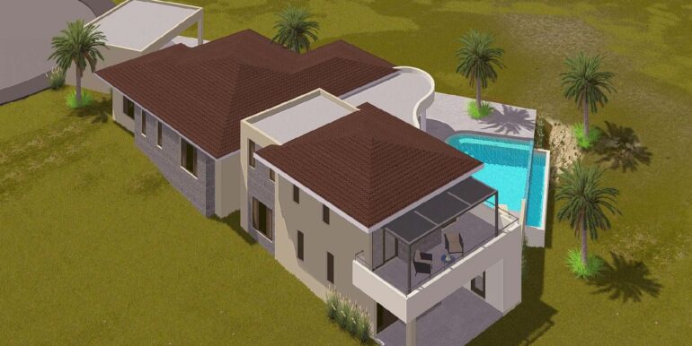 Nieuwe luxe huurvilla Blue Bay met zwembad