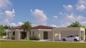 Nieuwe luxe huurvilla Blue Bay met zwembad