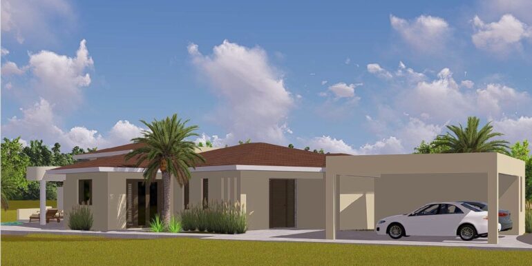 Nieuwe luxe huurvilla Blue Bay met zwembad