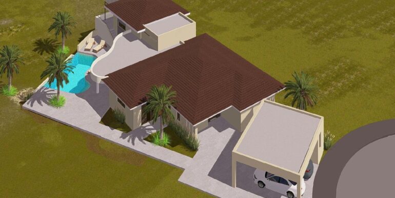Nieuwe luxe huurvilla Blue Bay met zwembad
